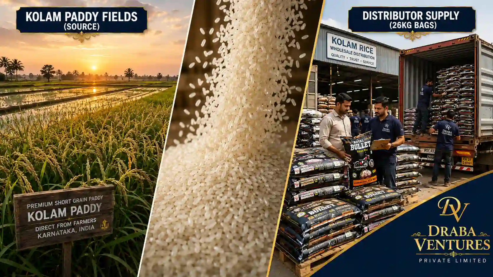 Kolam Rice Wholesale Supplier Karnataka 2026